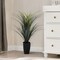 Realistic Artificial Potted Plant – Lifelike Fake Greenery for Indoor Home Decor, Low Maintenance Faux Plant in Premium Pot